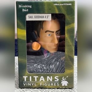 Breaking Bad Saul Goodman 4.5" Titans Vinyl Figure- SEALED Nerd Block Exclusive